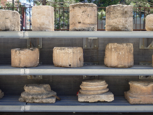 Roman Artifacts in Val&egrave;ncia.